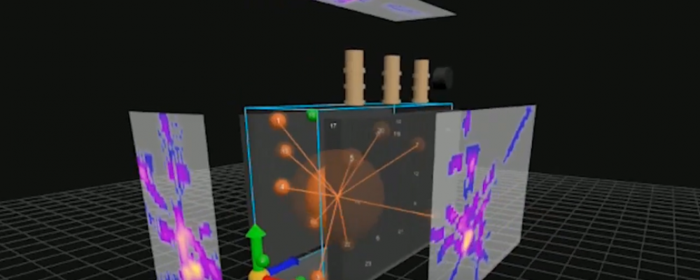 Heatmap of PD activity inside transformer