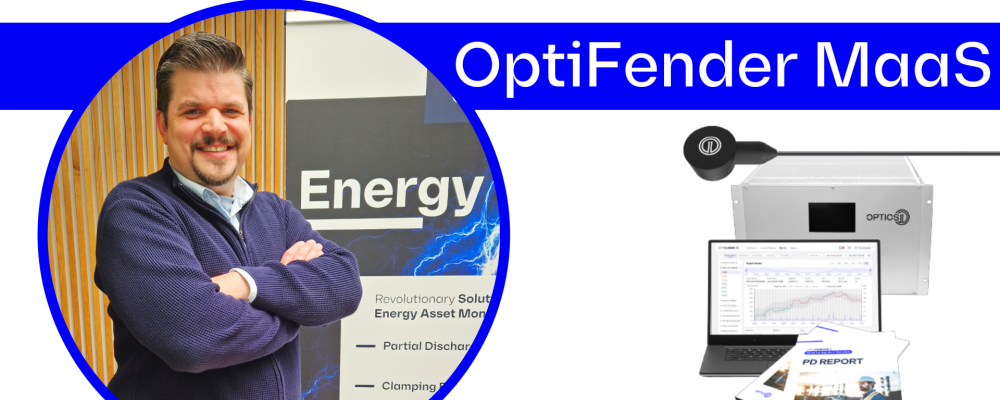 OptiFender MaaS - partial discharge monitoring system (Monitoring as a service)